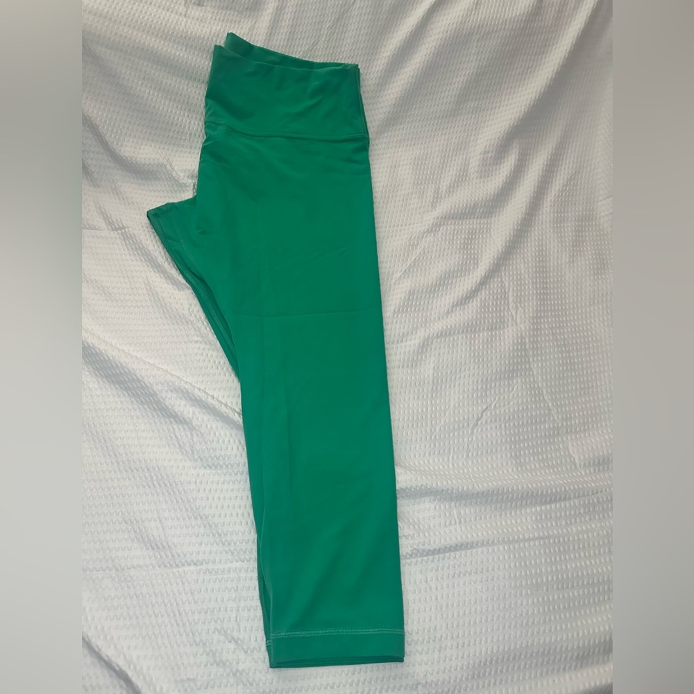 Lululemon Align High Rise HR 25" Cascadia Green Light Size 20.